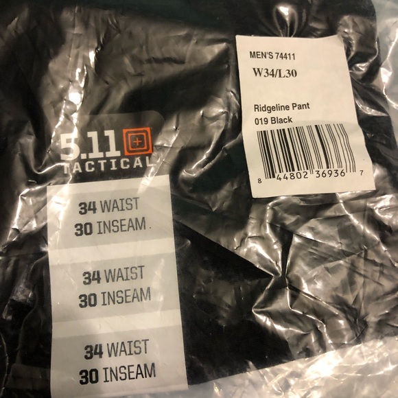 5.11 Tactical Ridgeline Pant 34x30 (NEW IN BAG) - Picture 1 of 7